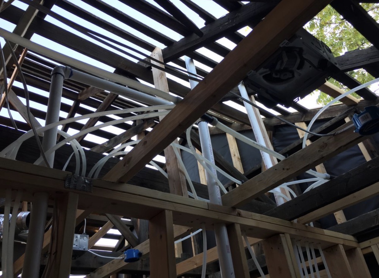 Repipe Framing Run — Elite Plumbing Bakersfield