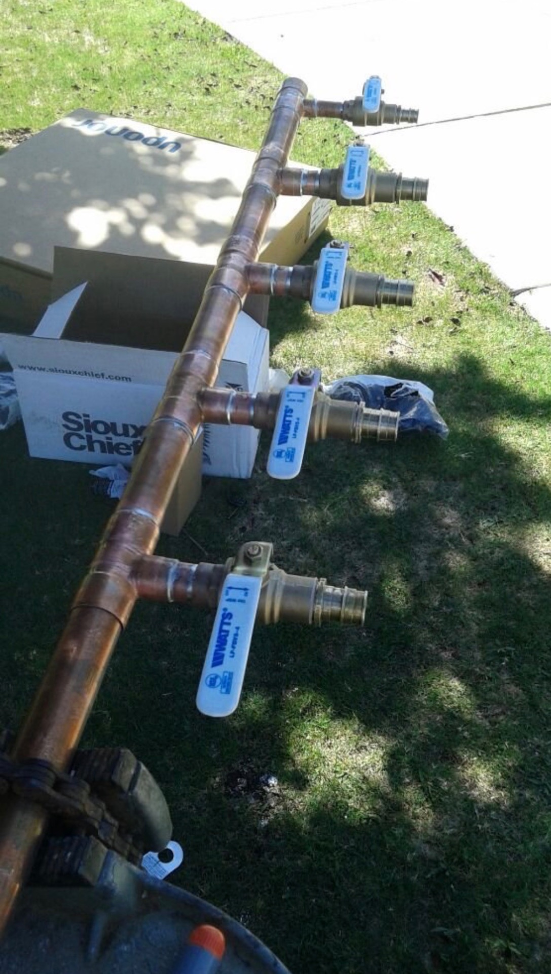 Copper Manifold Build — Elite Plumbing Bakersfield
